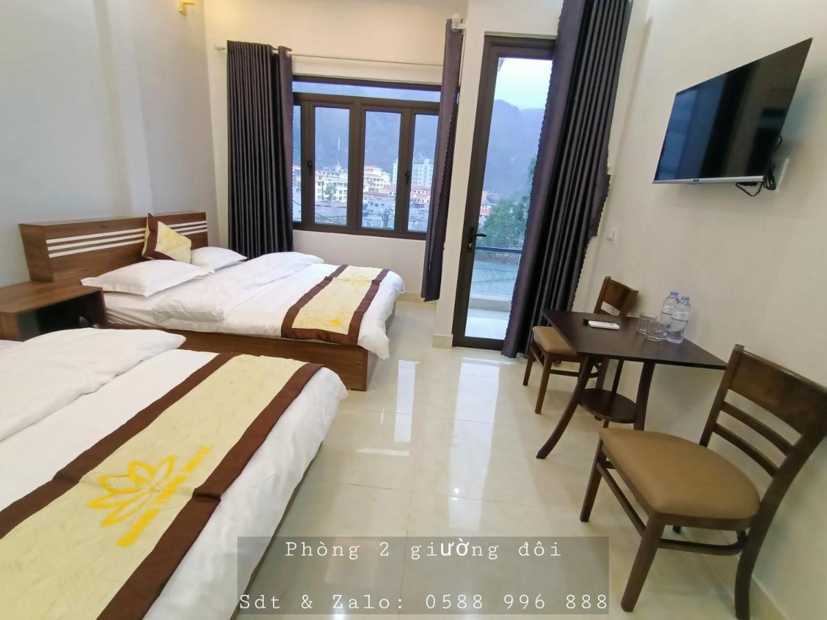 Apartamento Nha Nghi Quang Trung Dong Van  Exterior foto